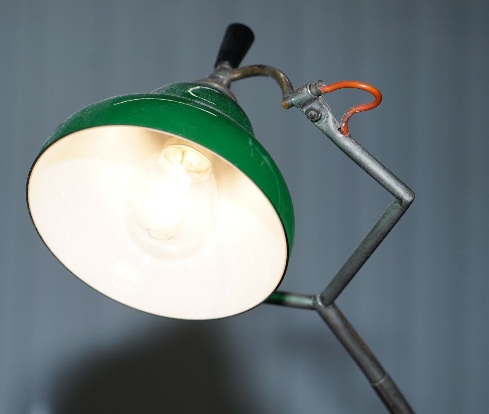 Rare Original Circa 1925 Art Deco Edouard Wilfred Buquet French Articulated Lamp photo for sale