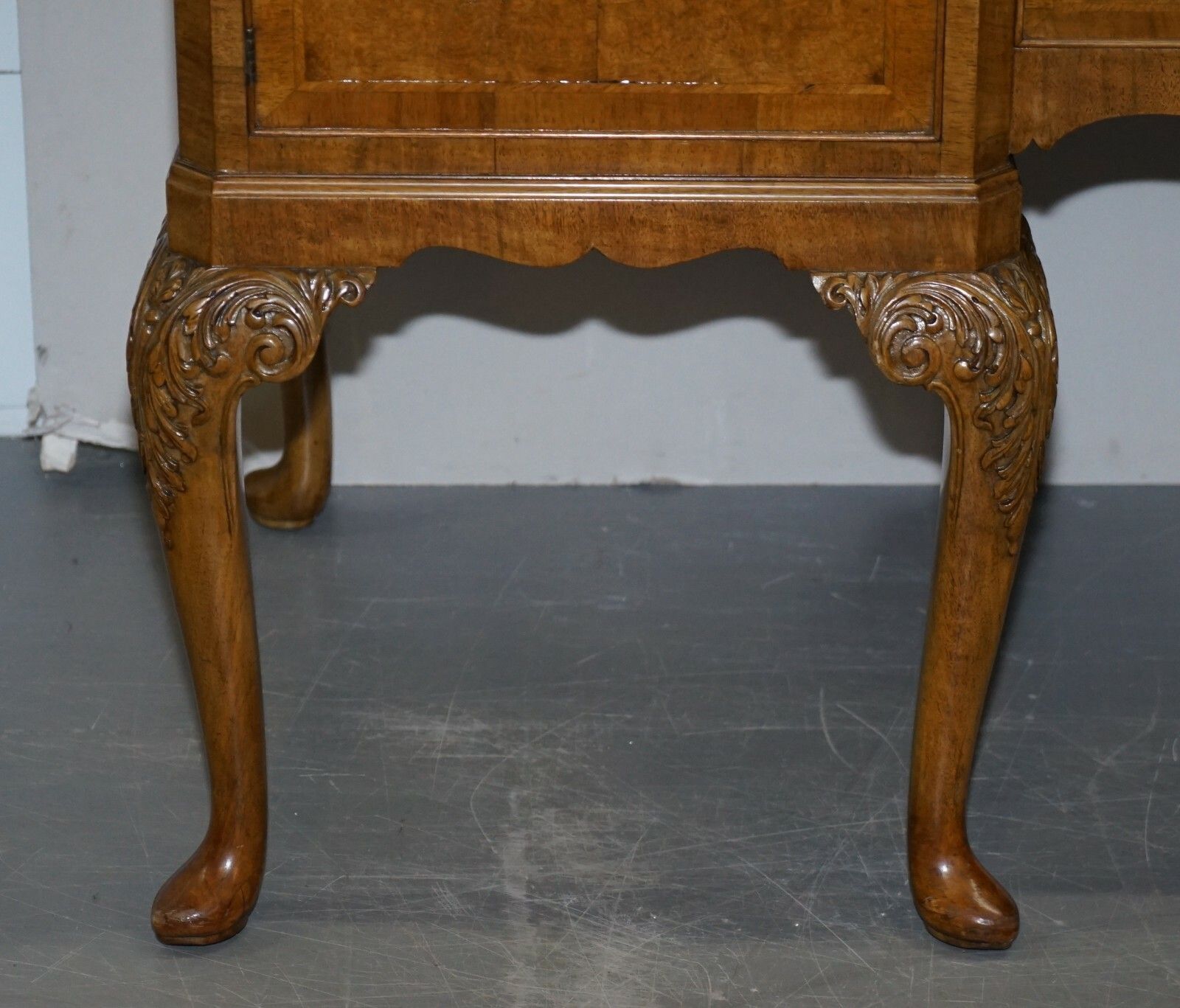Burr Walnut Art Deco Denby & Spinks Leeds Breakfront Sideboard Part Of A Suite photo 2950.0