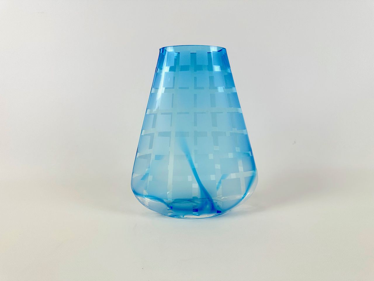 Mid Century Bohemian Geometric Vase, 1960s