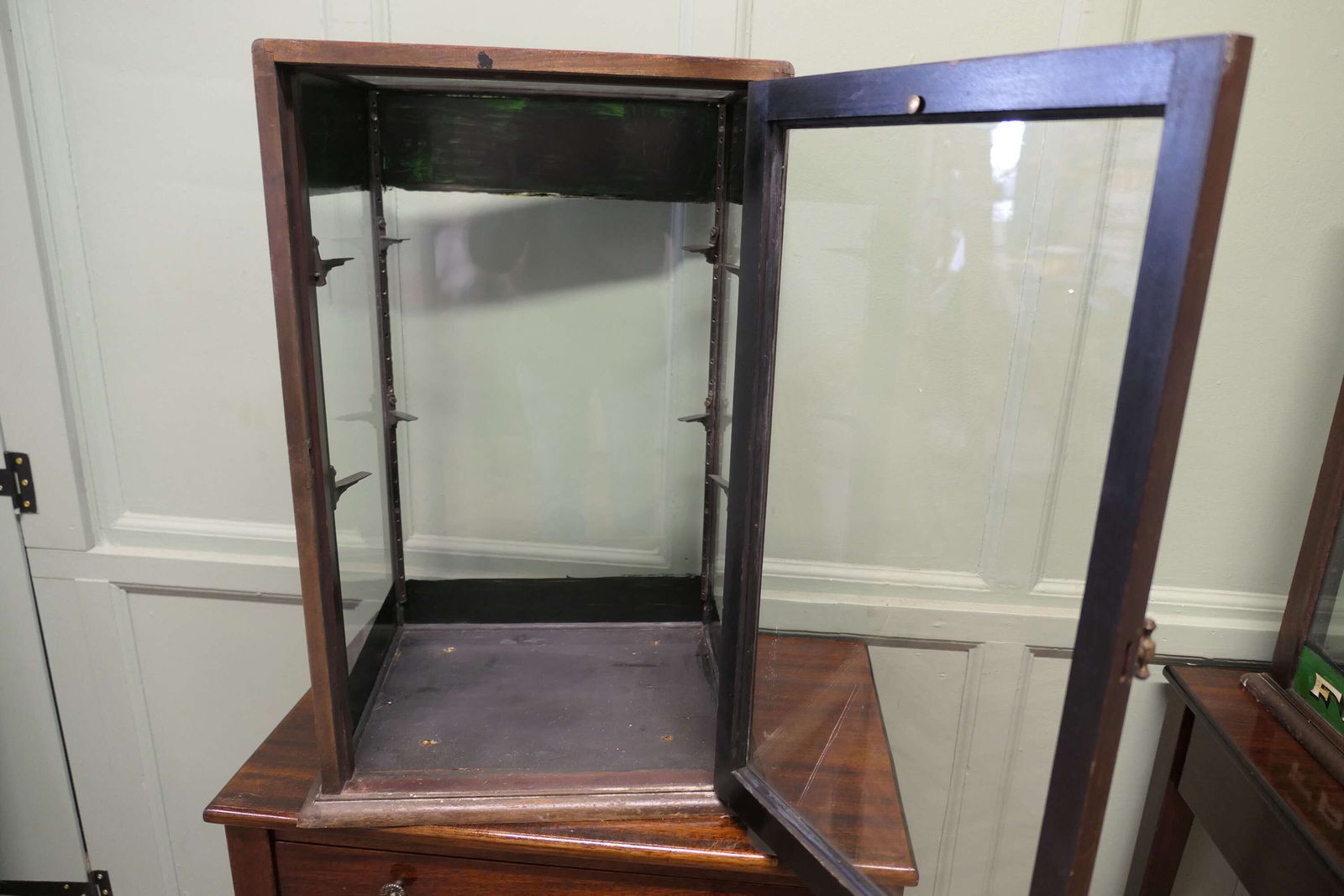 Edwardian Fry’s Counter Top Shop Display Cabinet photo for sale