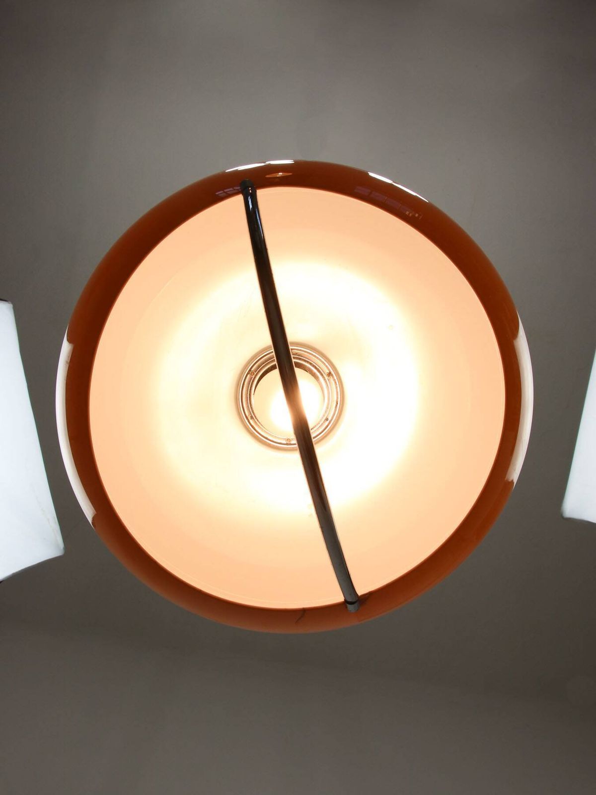 Lighting Space Age Italian Jolly Pendant Lamp From Guzzini photo