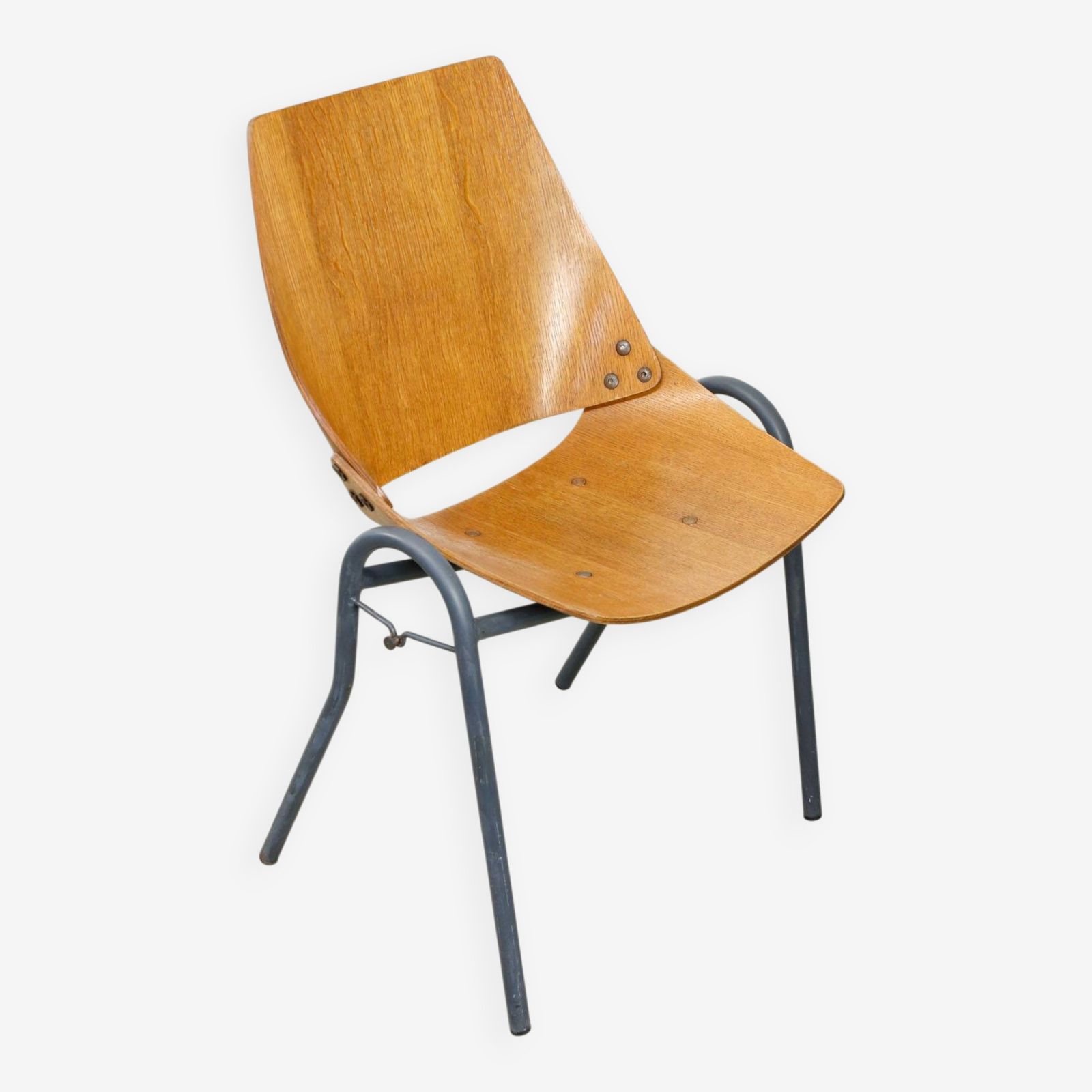 Linking Shell Chairs By Niko Kralj For Stol Kamnik, 1970s