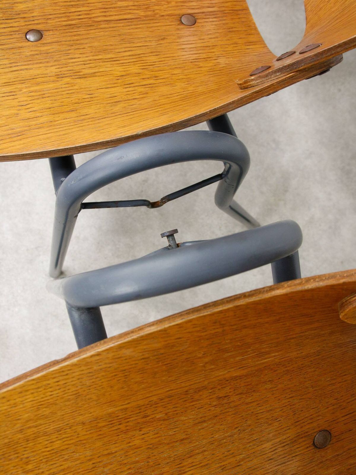 Linking Shell Chairs By Niko Kralj For Stol Kamnik, 1970s photo vinterior