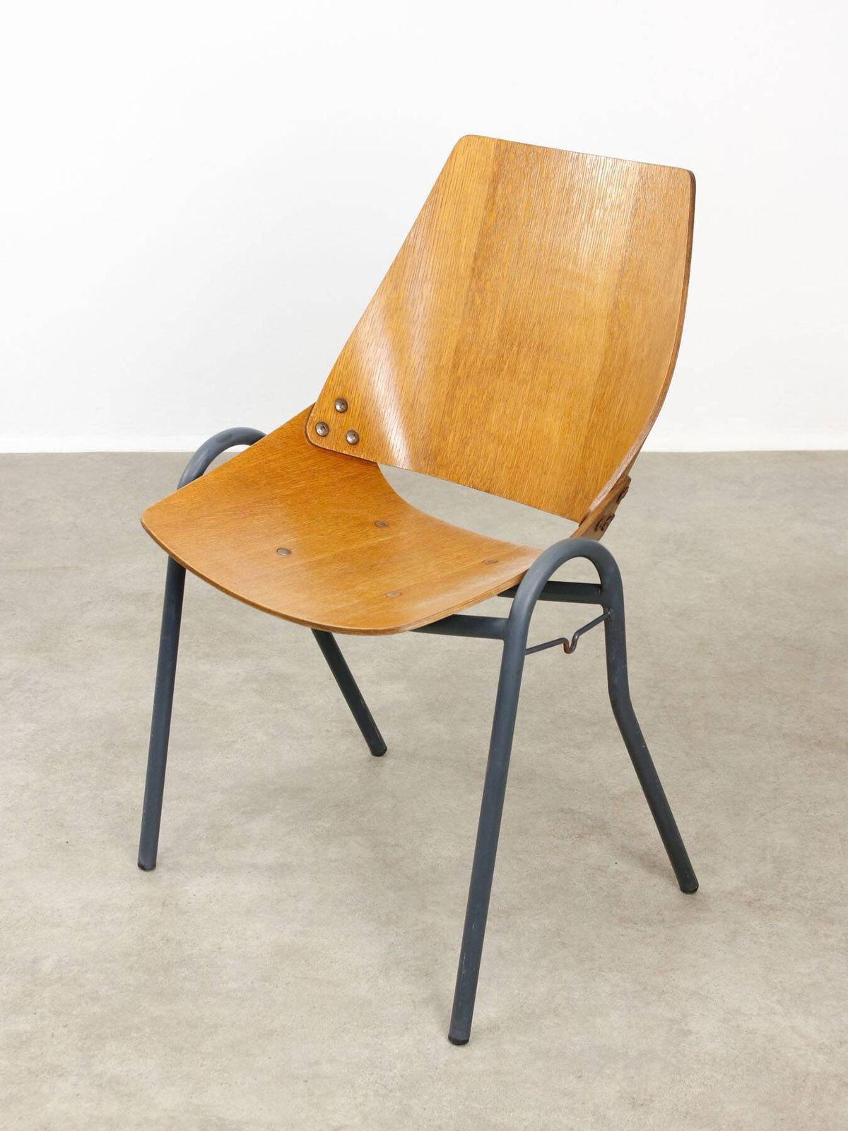 photo vintage Linking Shell Chairs By Niko Kralj For Stol Kamnik, 1970s