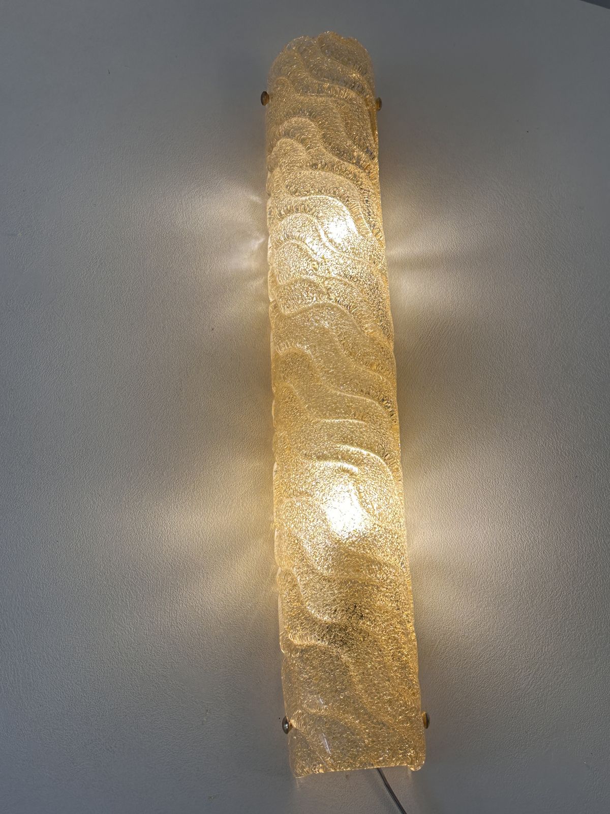 Set Of Four Venetian Gold “Graniglia” Murano Glass Wall Sconce photo Lighting