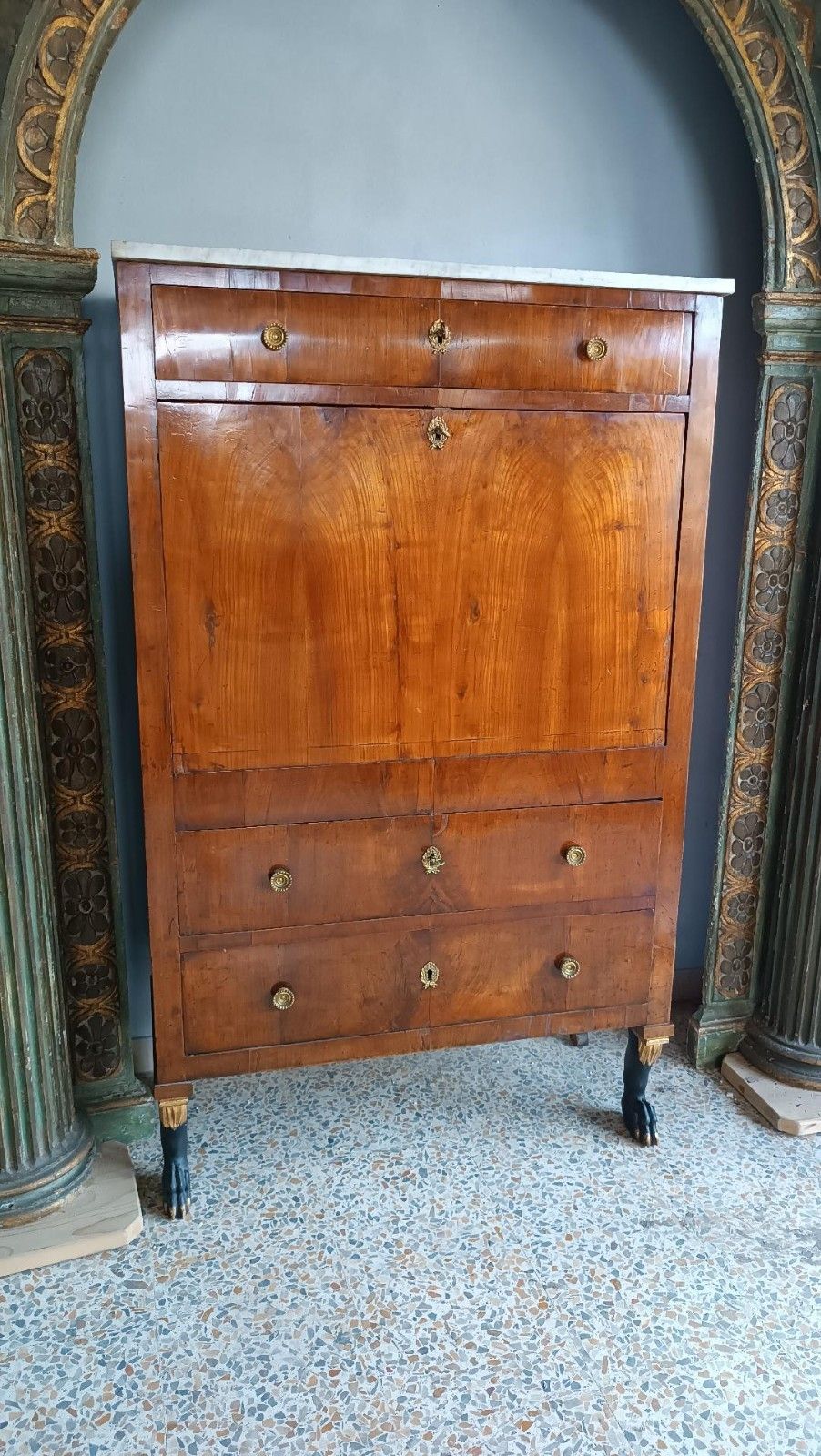 photo vinterior Secretaire Empire Original Early 800 Lucca Tuscany