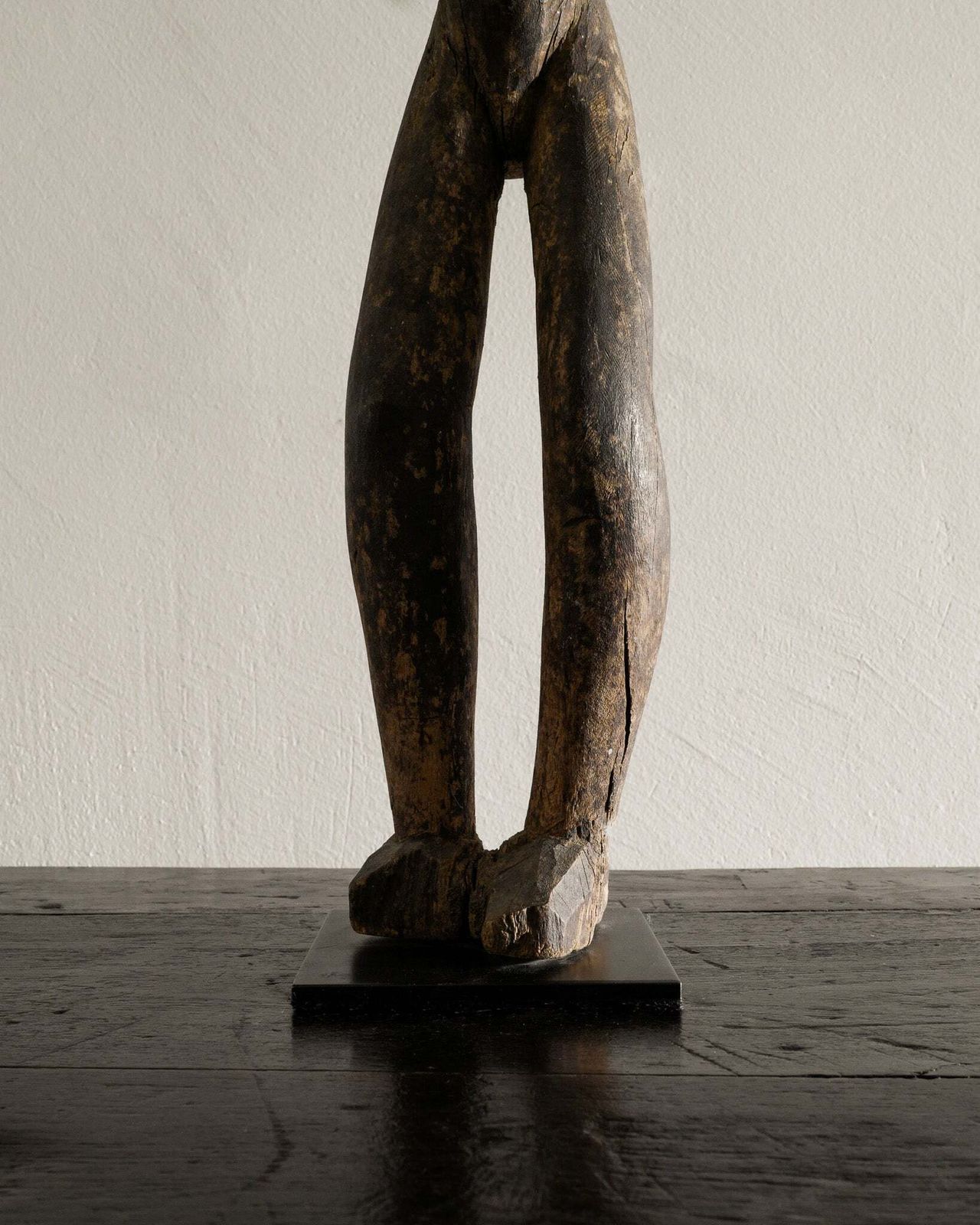 Wooden Tribal Art Lobi Female Figure, Burkina Faso 1940s photo buy