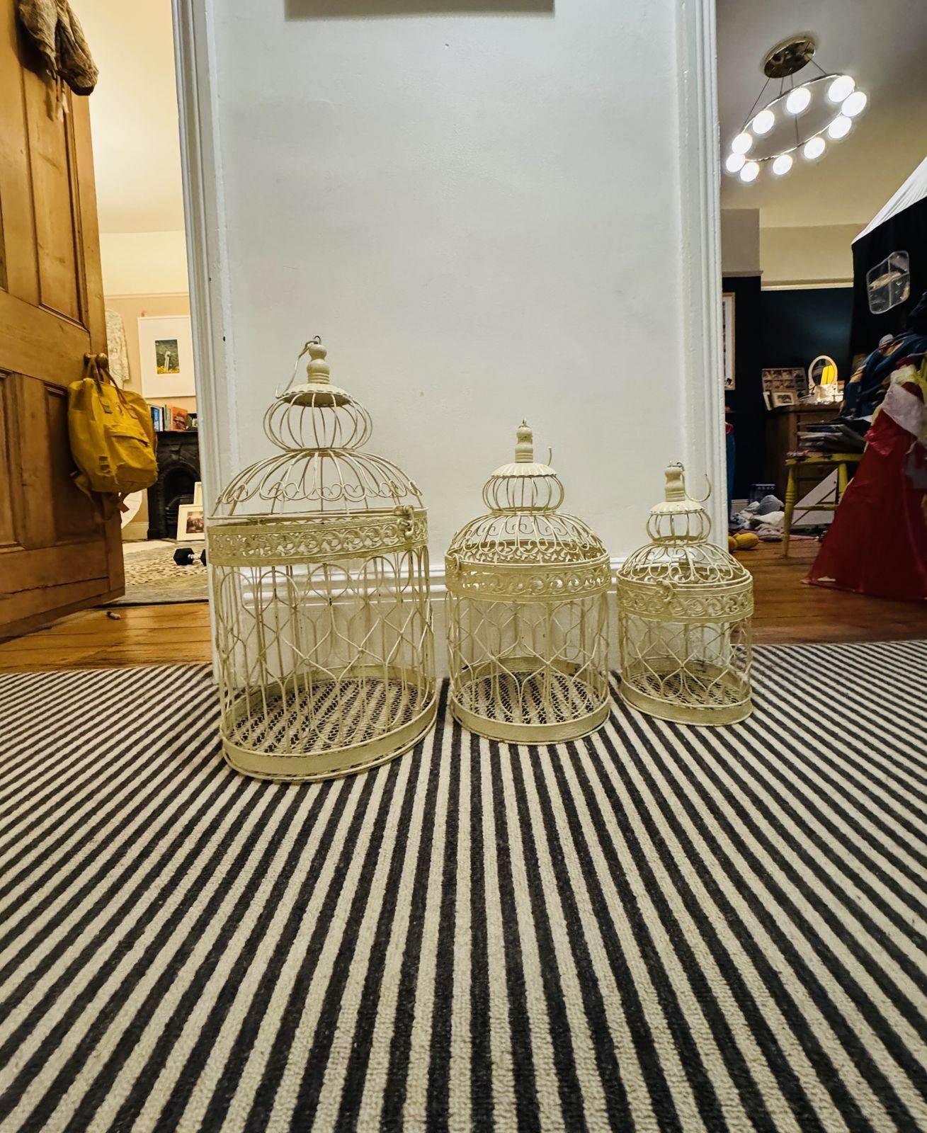 Decorative Bird Cages Set Of 3