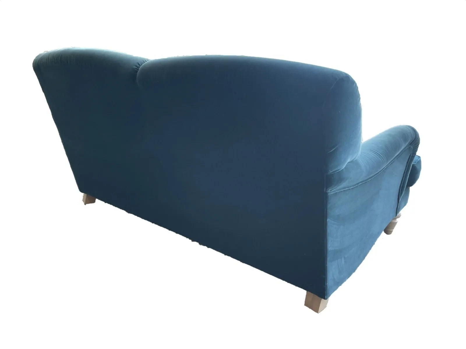 Tetrad Windermere Petit Sofa – Velvet Teal Blue photo 799.0