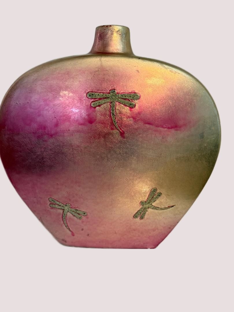 Late 20th Century Vietnamese Dragonfly Vase photo furniture