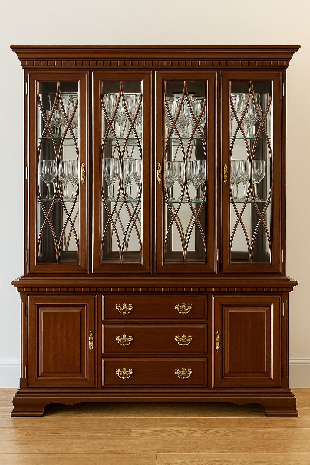 Display Cabinet, 19th Century, Antique