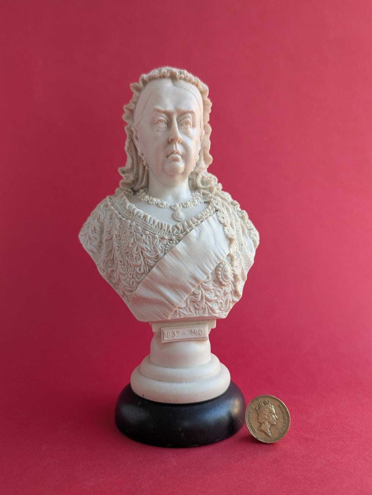 Commemorative Parian Bust Of Queen Victoria, Gorgeous Antique Sculpture photo furniture