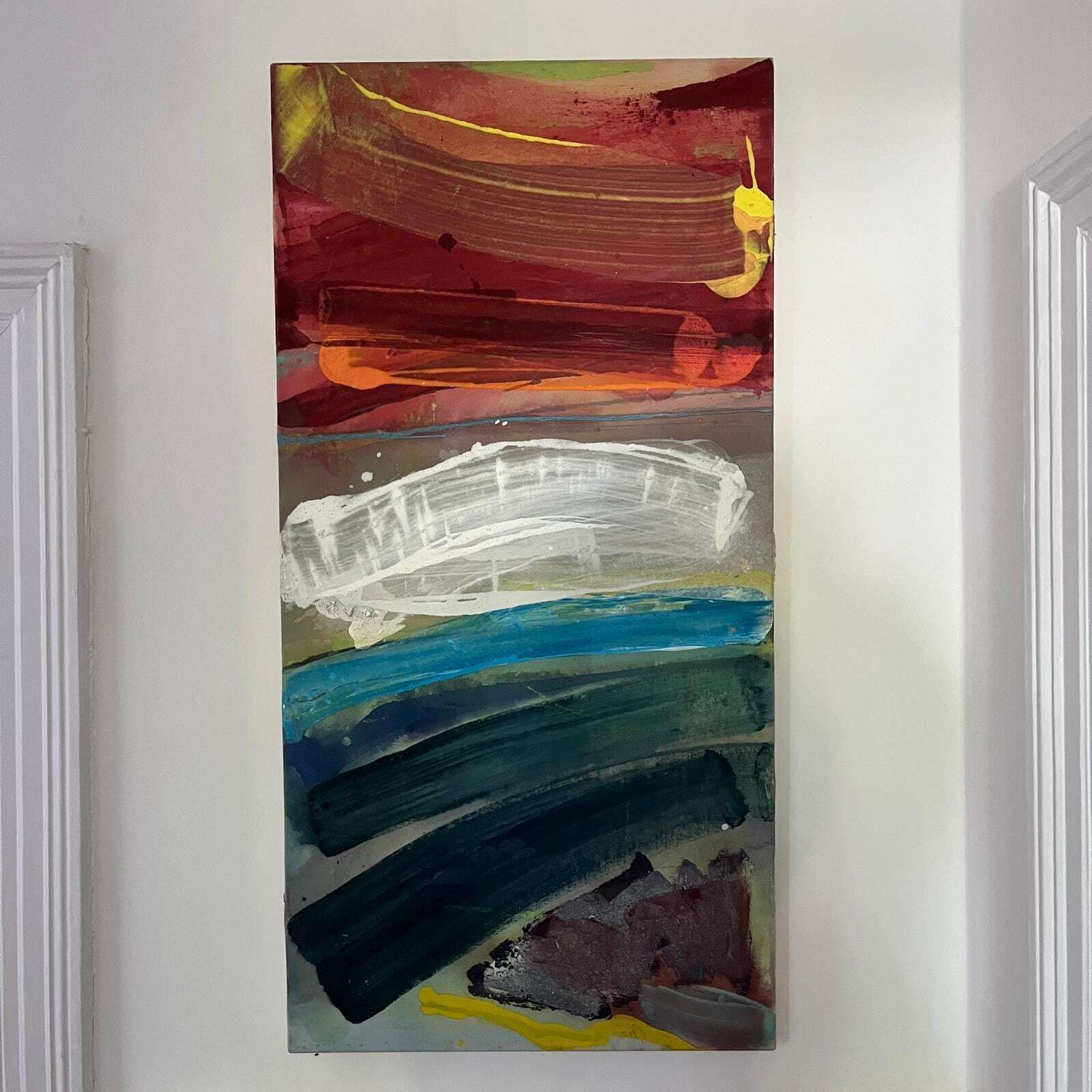 Abstract Oil And Acrylic Painting By Belinda Ellis photo 755.0