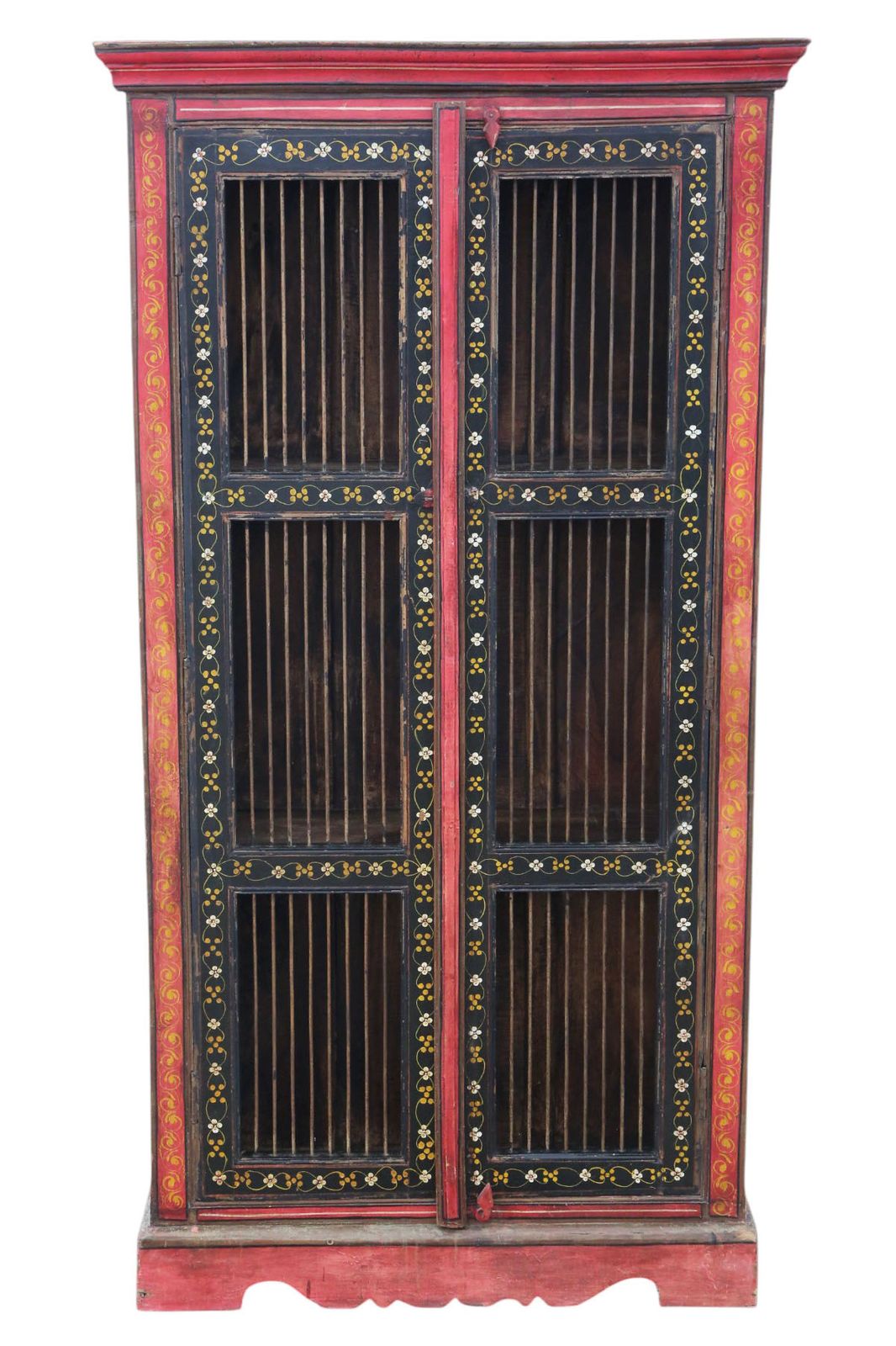 Antique 19th Century Painted Housekeeper’s Larder Cupboard – Fine Quality Storage Furniture photo furniture