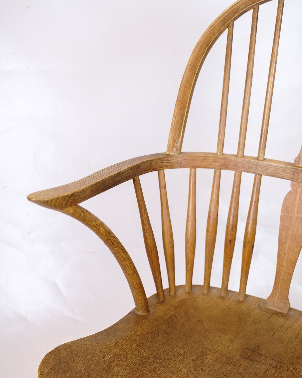 Antique Armchair   Windsor   Patinated Oak   1920s photo furniture