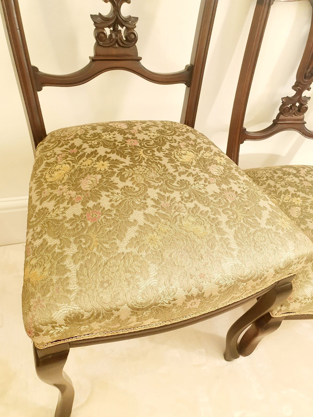 Rare Set 6x Chippendale Style Chairs, 4x Adult 2x Child photo buy