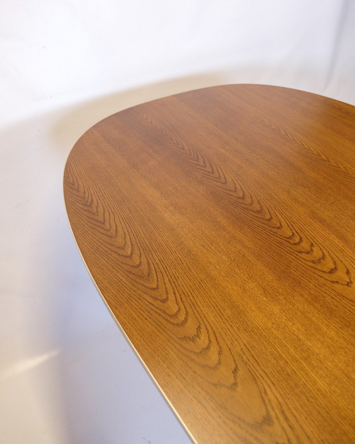 Long Dining Table  Model Superellipse   Oak Surface With Aluminum Edge   Bruno Mathsson And Piet Hein photo 3200.0