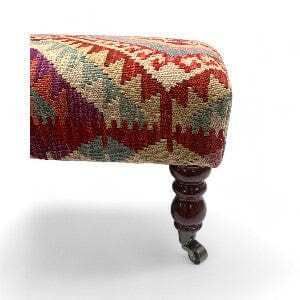 Kilim Table Stool 120cmsx60cms photo vintage