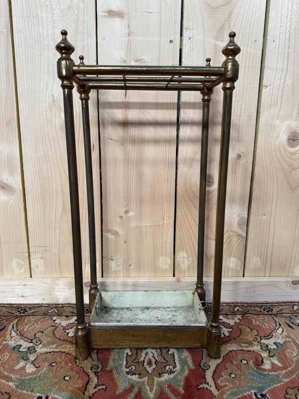 Porte Parapluie Ou Porte Canne En Laiton Napoléon III