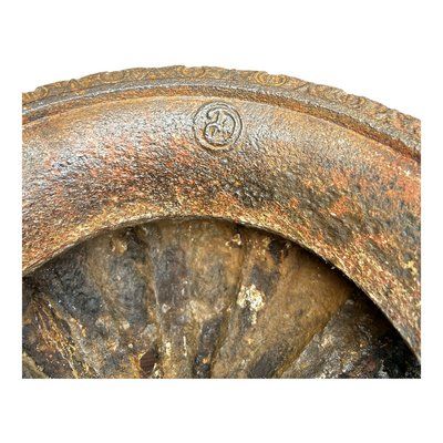 French Cast Iron Campana Urn By Alfred Corneau, 1800s photo vinterior