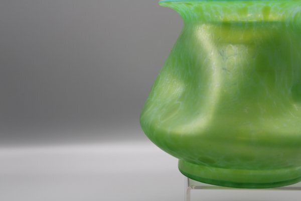 photo for sale Iridescent Green Glass Vase Attributed To Johann Loetz Witwe For Loetz Glass, 1890s
