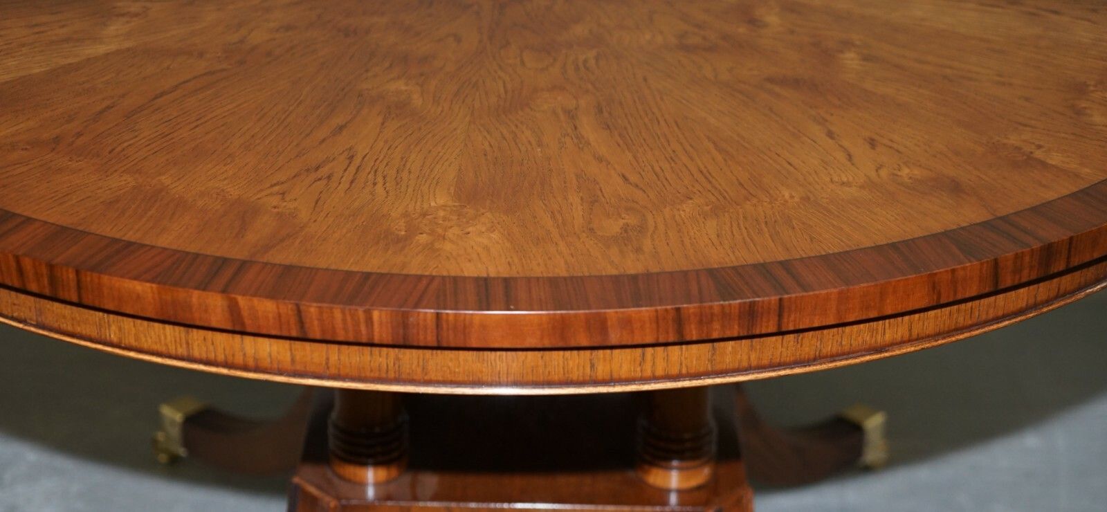 Brand New Cluster Pollard Oak  Round Dining Tables Seats Four To Six People photo vintage