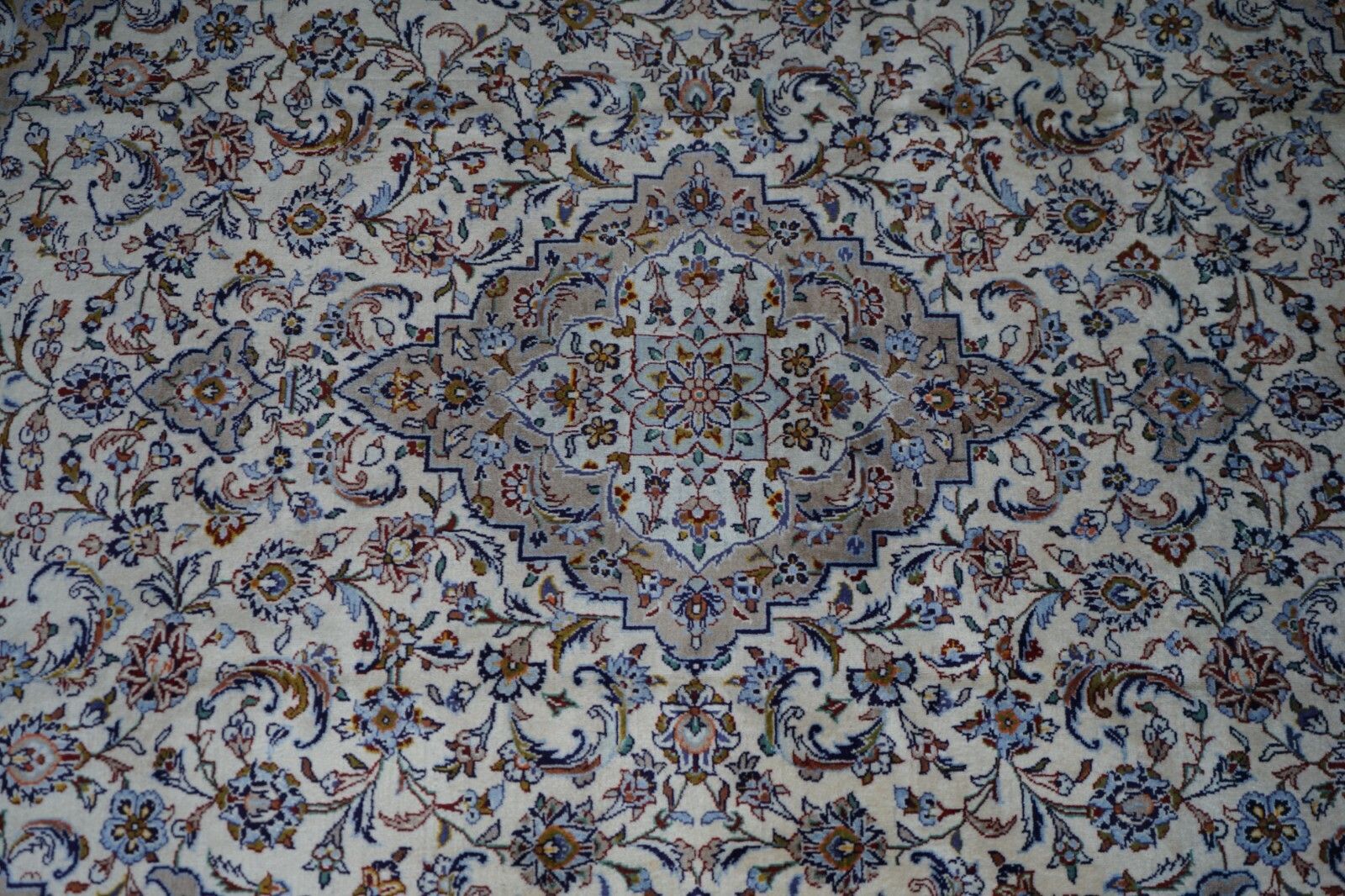 Fine French Vintage Cream Extra Large Rug Carpet 361cm X 263cm Must See Pictures photo for sale