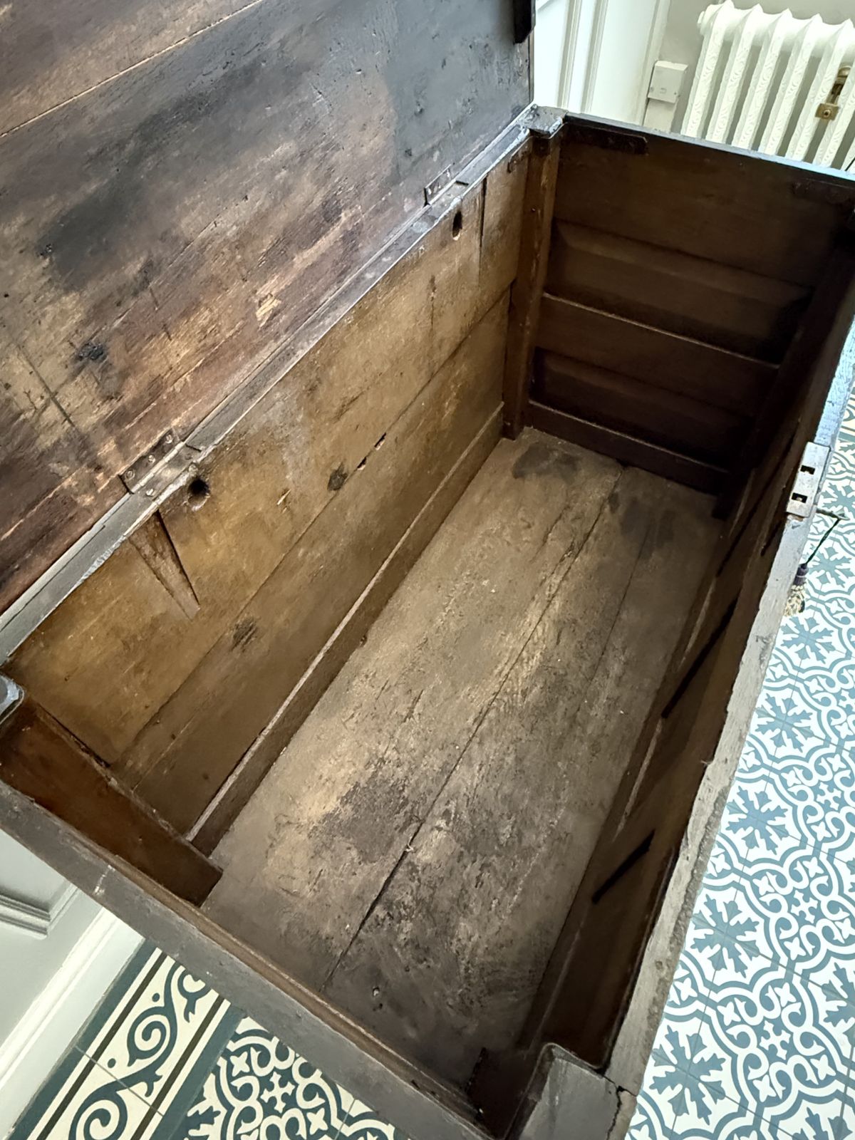Antique Wooden Chest / Sideboard