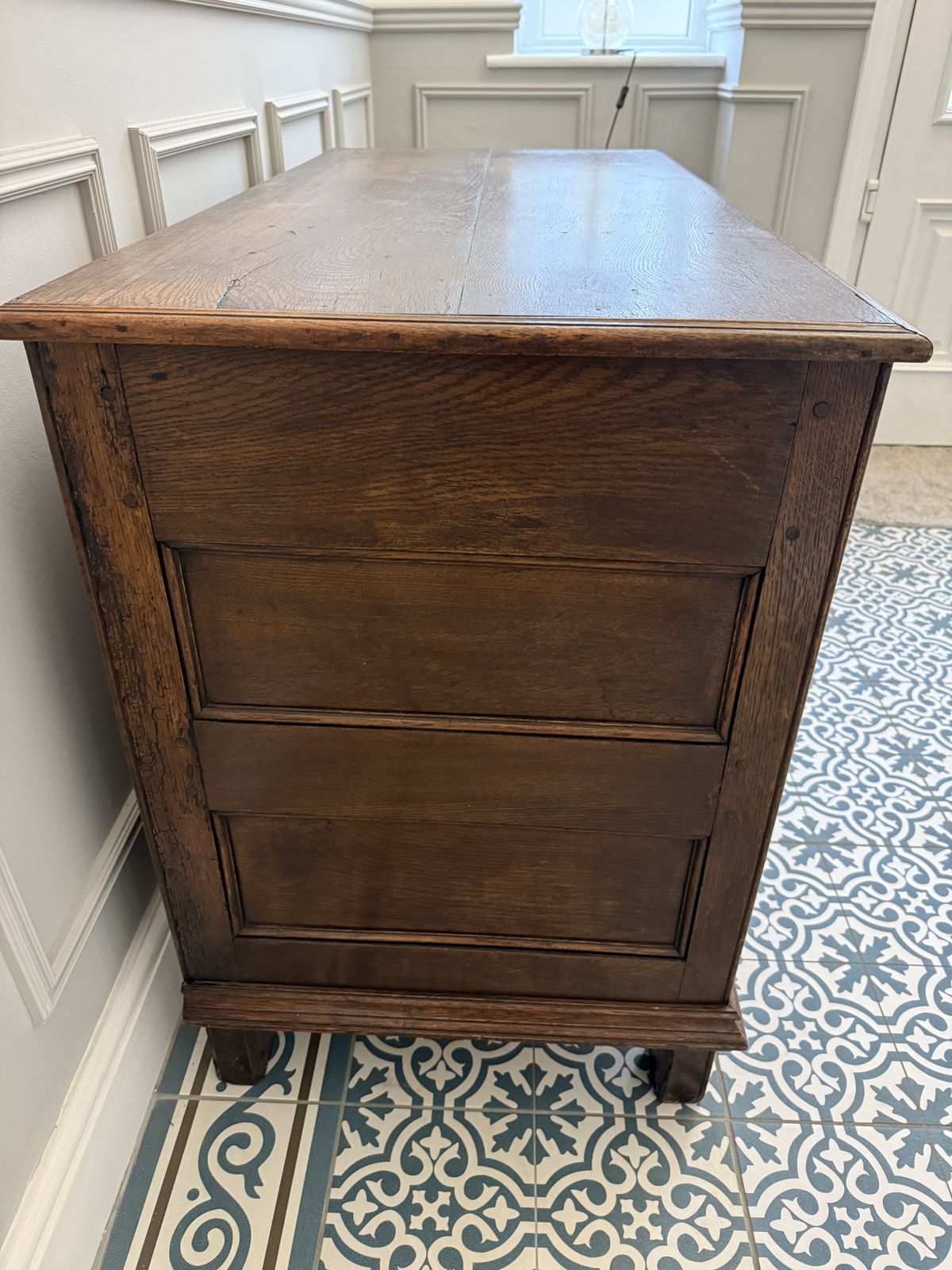 Antique Wooden Chest / Sideboard photo furniture