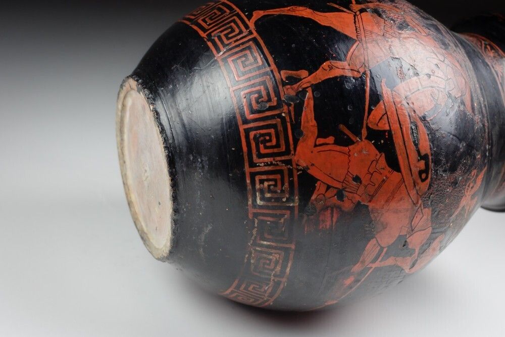 photo for sale Early 20th Century Stoneware Attic Style Vase By Jean Magrou