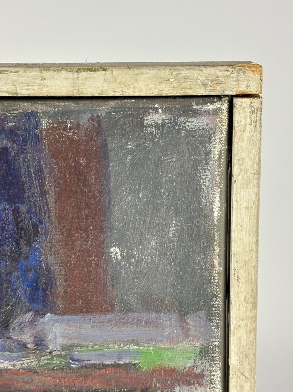 Oil On Canvas Of A Gentleman, 1950s photo Art