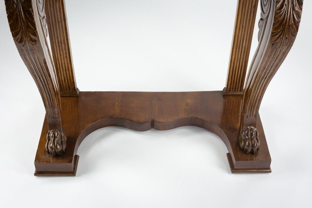 Early 19th Century Console With Incarnat Turquin Marble photo vinterior