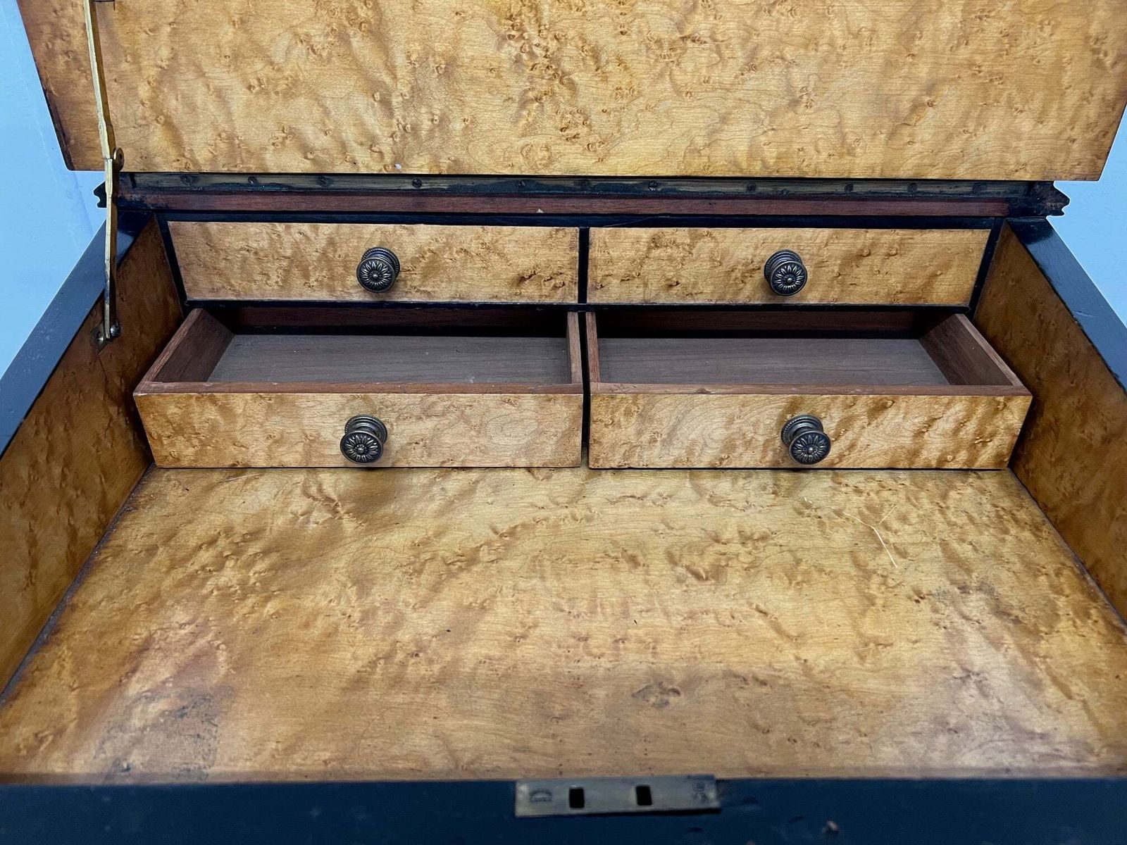 A Victorian Ebonised Mahogany Davenport Writing Desk photo buy