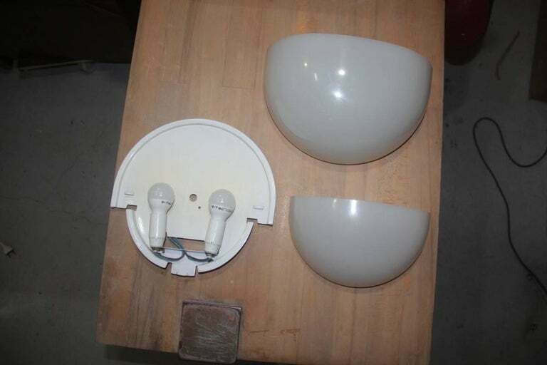 Vico Magistretti Mania Sconces For Artemide, 1970 photo vinterior