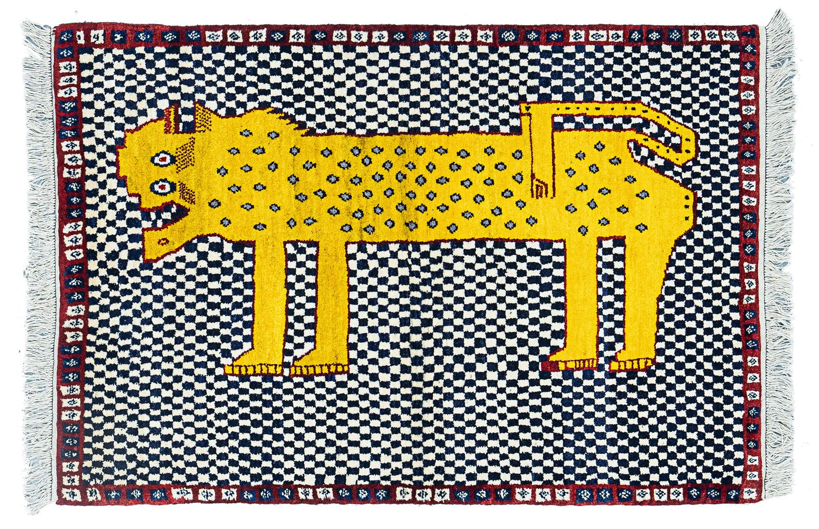 Vintage Gabbeh Rug 153x102cm