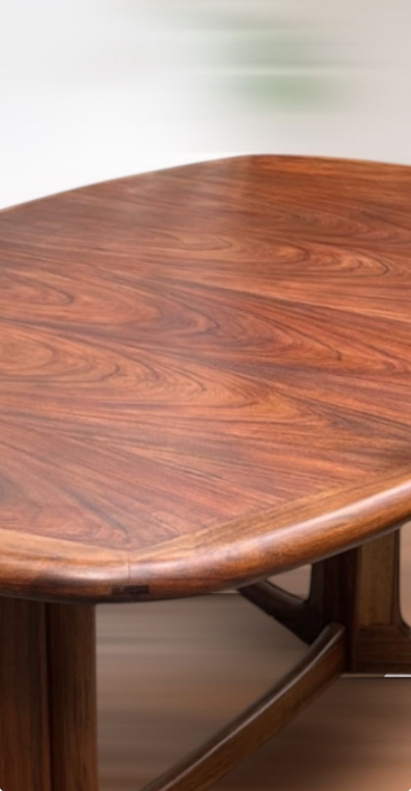 Original Dyrlund Rosewood And Teak 1960’s 4 8 Seater Extendable Table photo buy