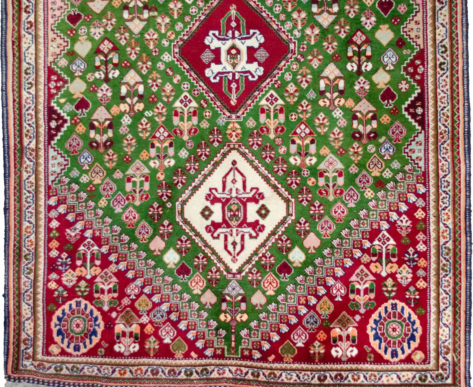 Vintage Qashqai Rug 164x116cm, 1990s photo 780.0