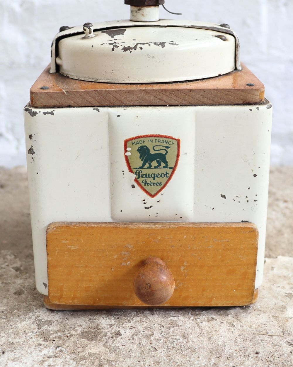 Mid Century Peugeot Frères Coffee Grinder photo Home Decor