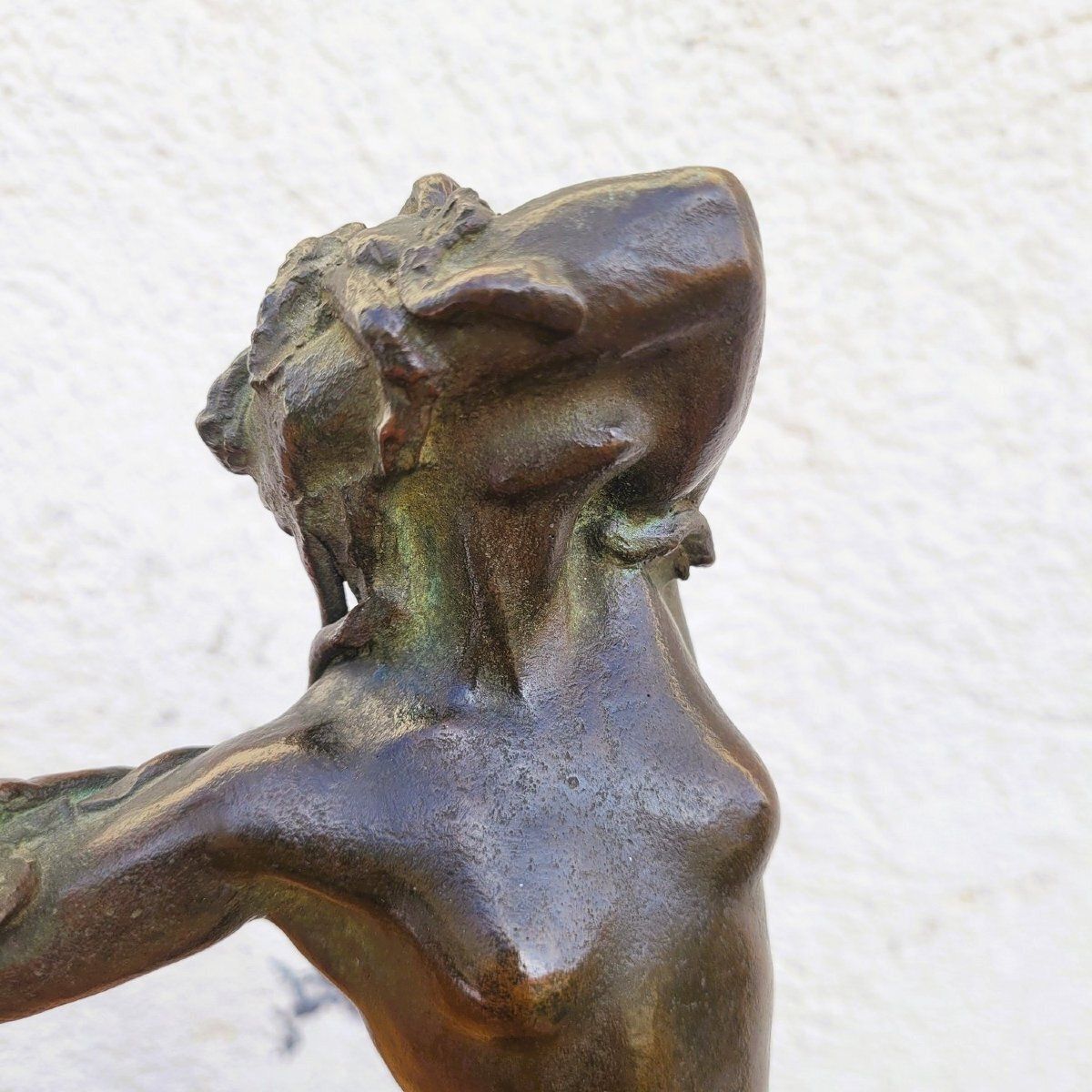 U Rusconi, Medusa, Signed Bronze, Late 19th Early 20th Century photo 980.0