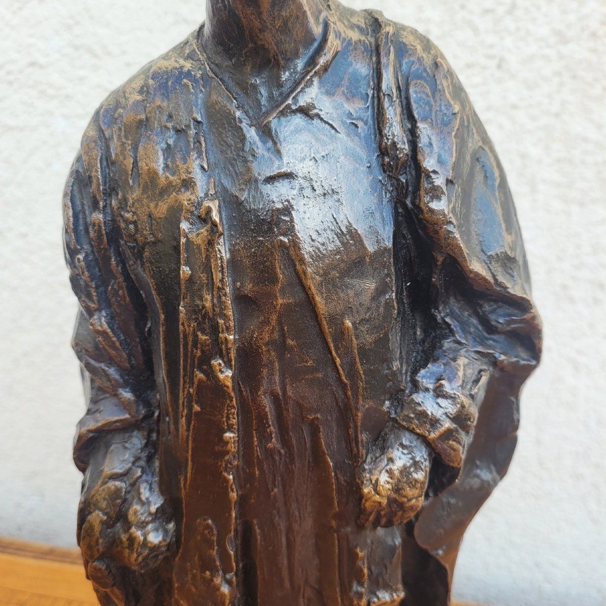 Ea Leroy, Cameroonian, Orientalist Bronze Sculpture, Early 20th Century photo Art