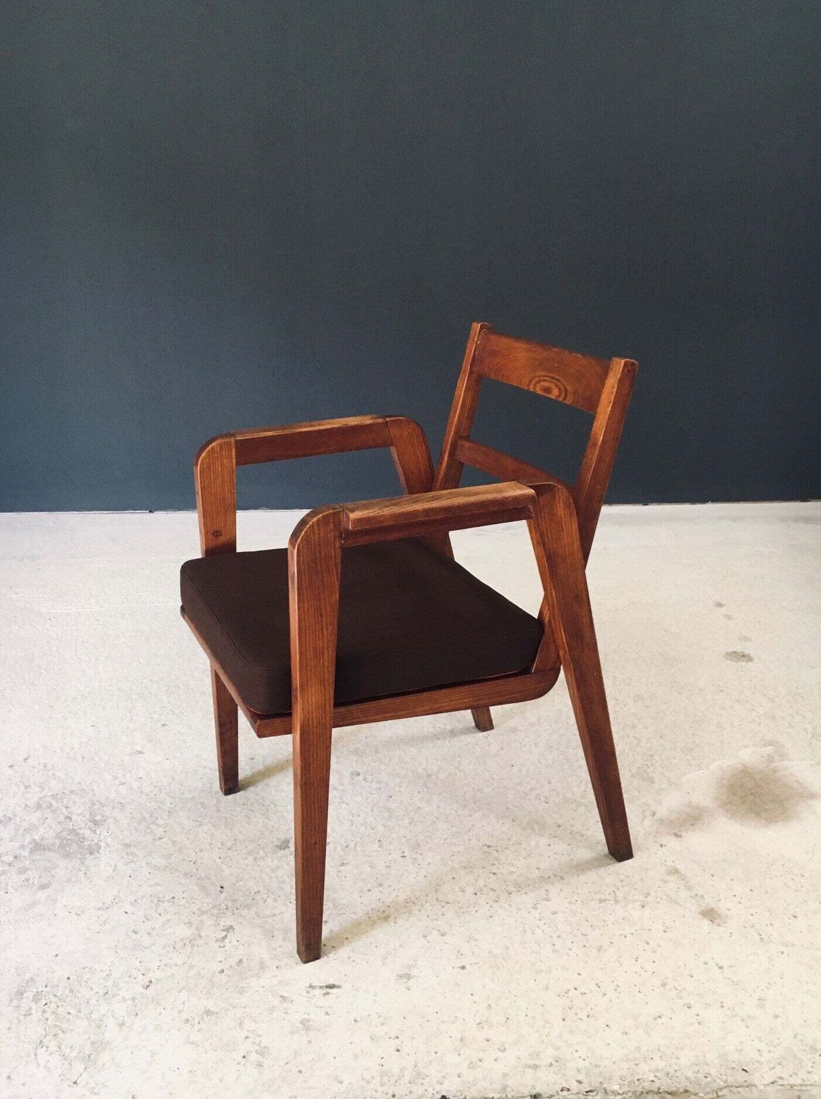 Modernist Design Armchair, France 1940's photo vinterior