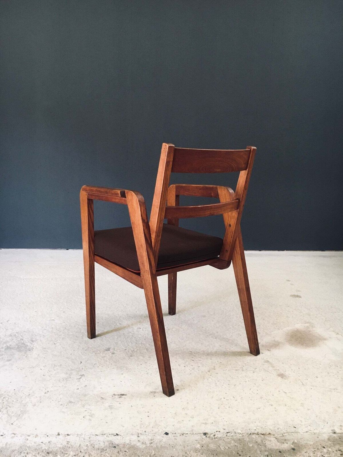 Modernist Design Armchair, France 1940's photo vintage