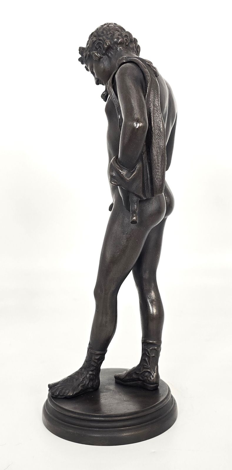 19th Century Bronze Study Of  Narcissus, Circa 1890, Italian Grand Tour Period photo buy