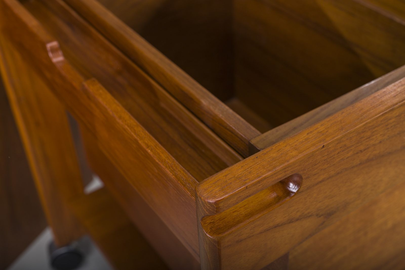 photo vinterior Mid Century Modern Danish Teak Bar Model 703 By Cart Aksel Kjersgaard, 1960s