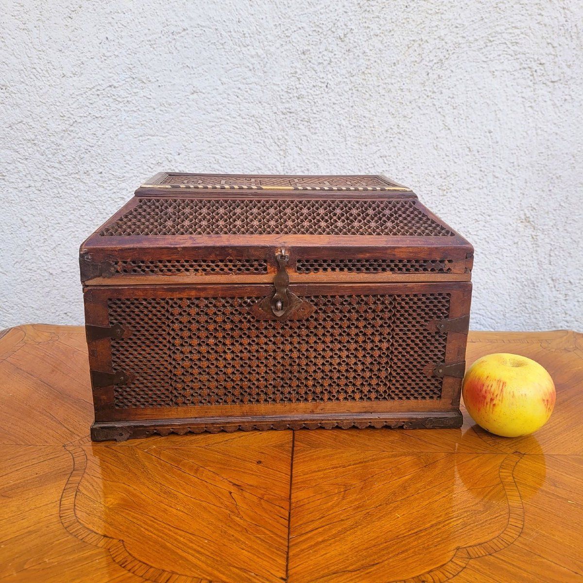Russian Wooden Box, In The Style Of The Abramtsevo Workshop, 19th Century photo furniture