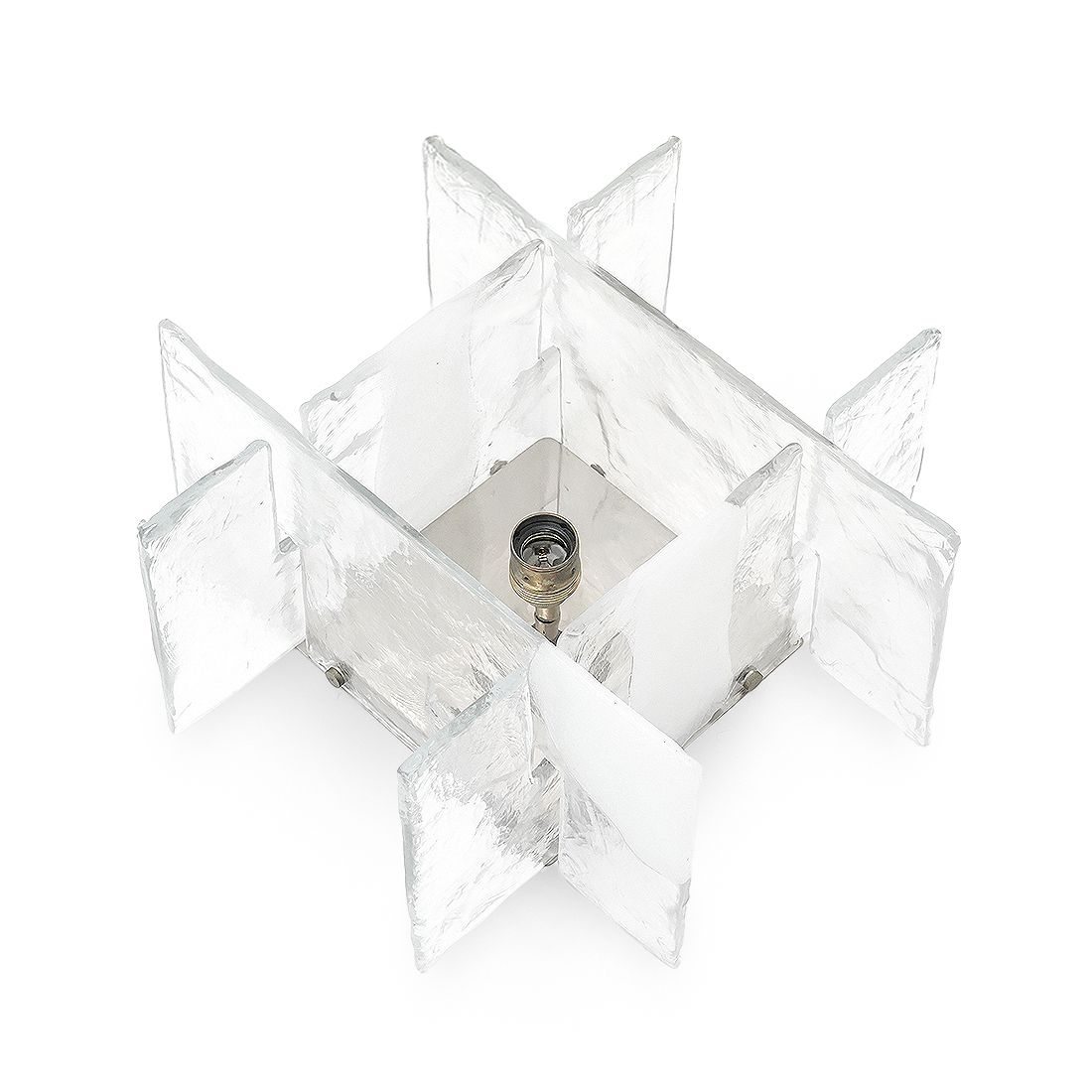 “Lp269” Ceiling Light By Carlo Nason For Av Mazzega, 1970s