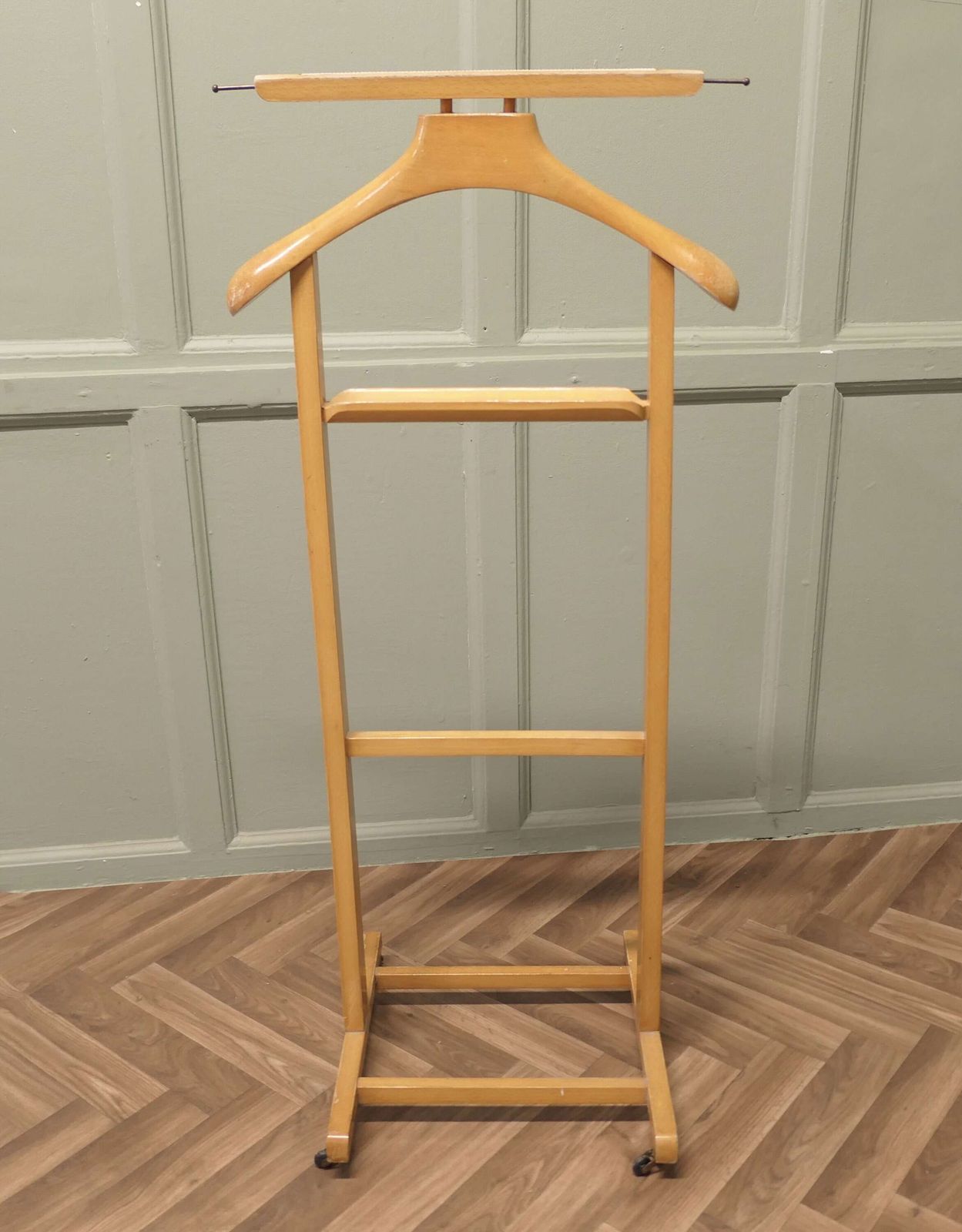 Italian Art Deco Gentleman’s Floor Standing Valet Or Suit Hanger photo furniture