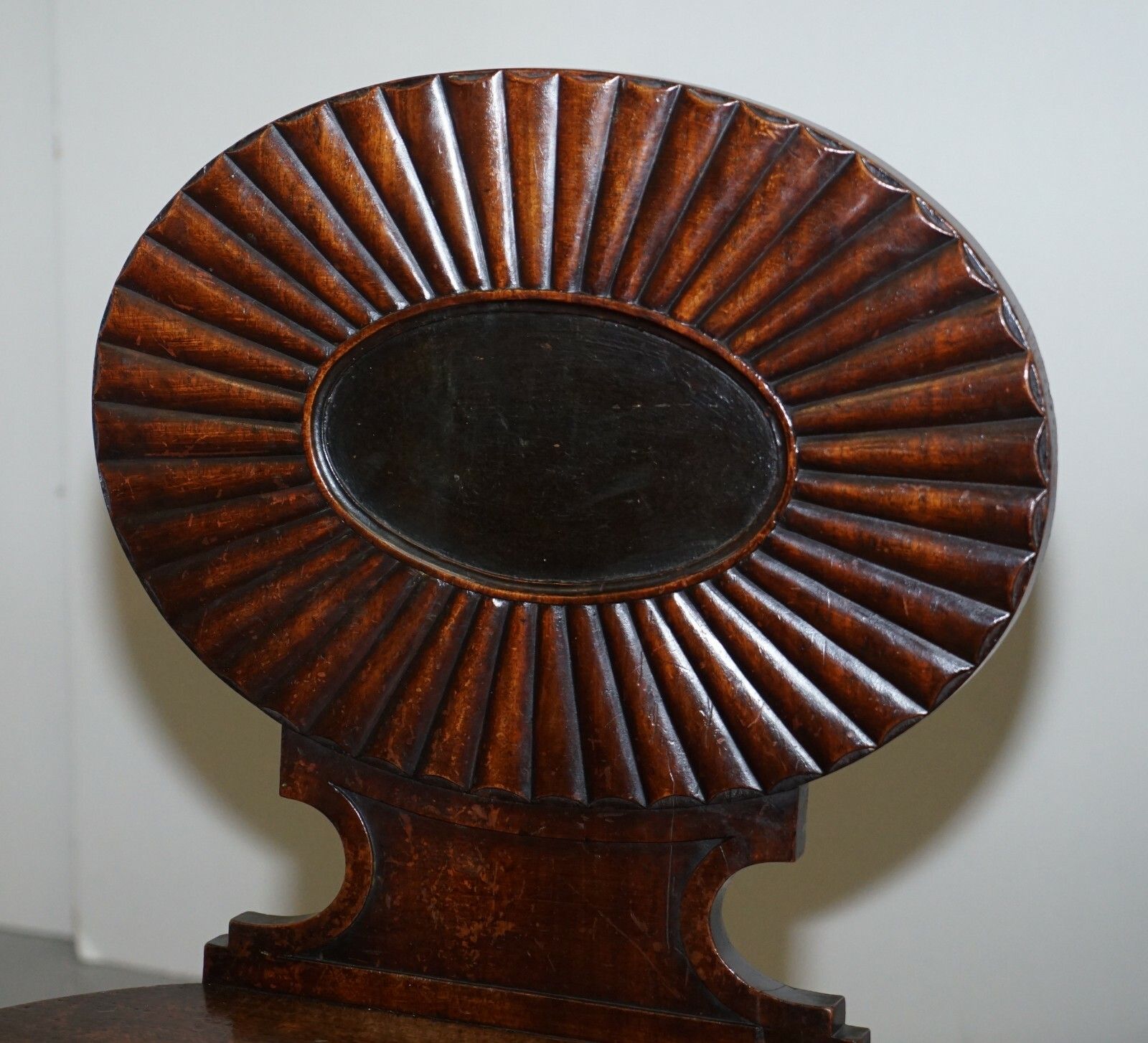Fine Circa 1780 Georgian Shell Back Hall Chair Gillows Of Lancaster Attributed photo 2750.0