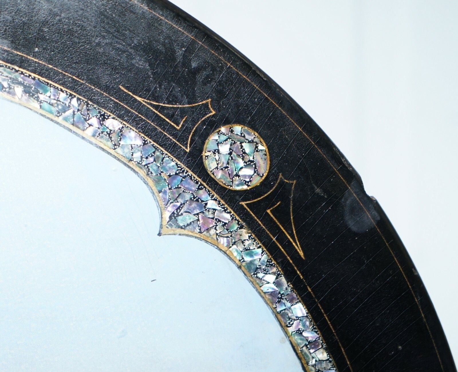 Rare 19th Century Pont Du Gard Aqueduct Grand Tour Mother Of Pearl Tripod Table photo 2500.0