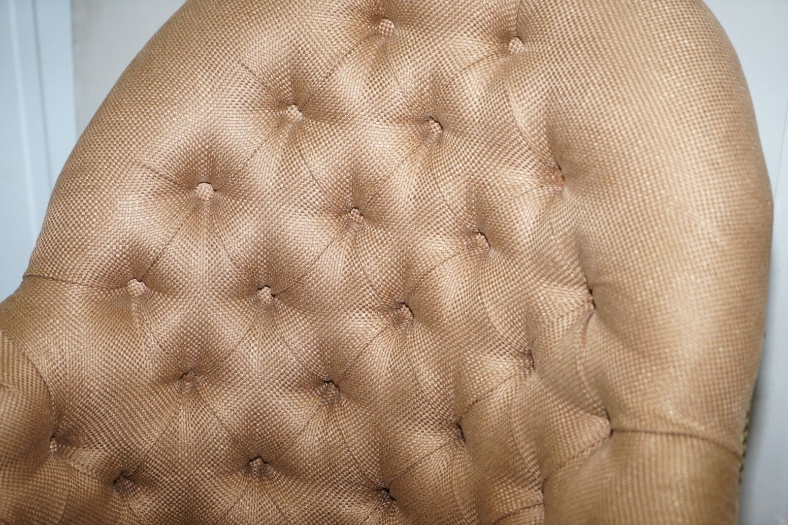 One Of A Kind Fully Restored Mahogany Chesterfield Captains Directors Armchair photo for sale